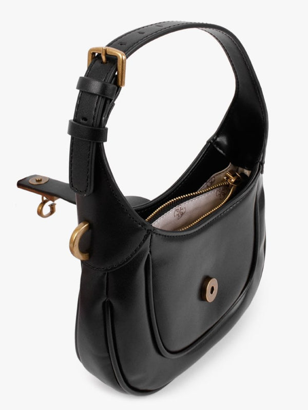 Mini Maimie Black Hobo Bag