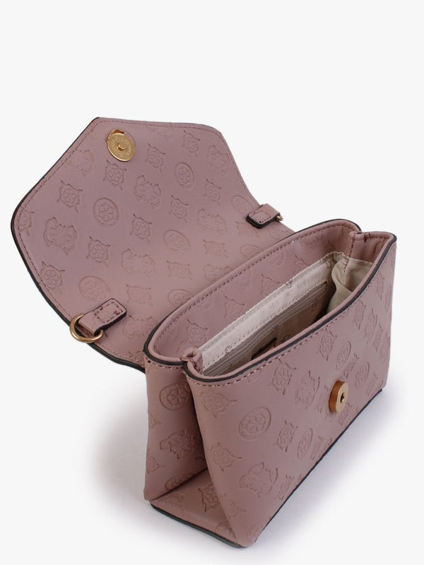 Mini Zanelle Logo Biscuit Cross-Body Bag