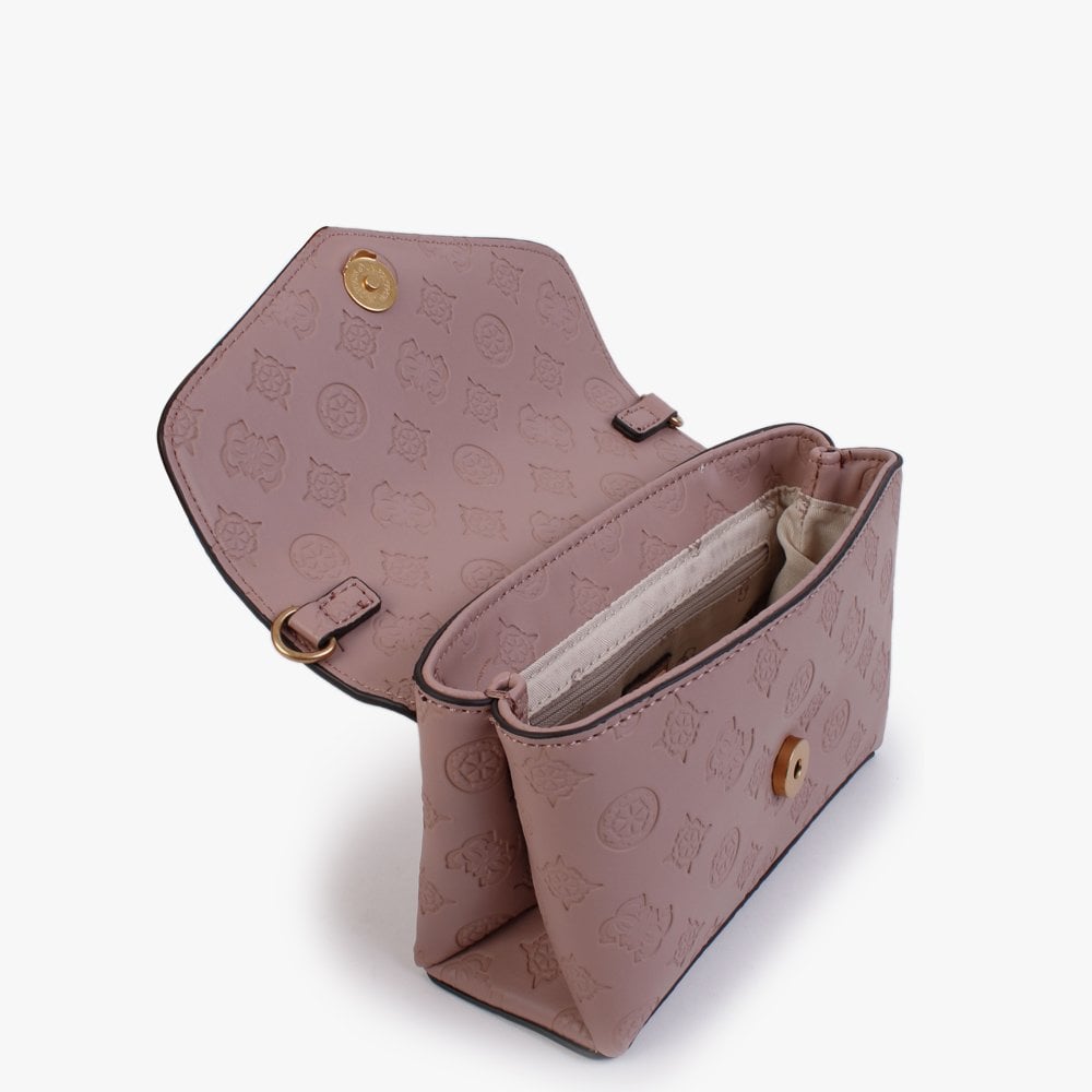 Mini Zanelle Logo Biscuit Cross-Body Bag