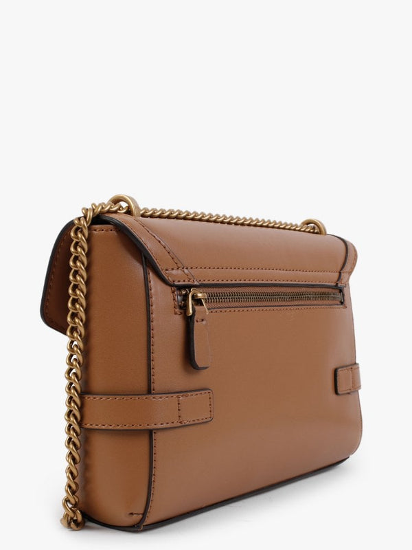 Zadie Convertible Cognac Cross-Body Bag