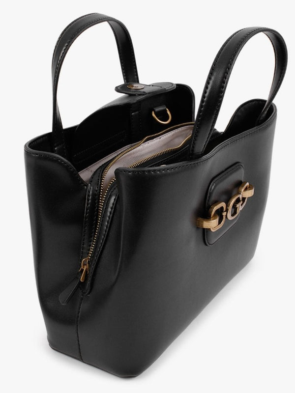 Hensely Girlfriend Black Satchel Bag