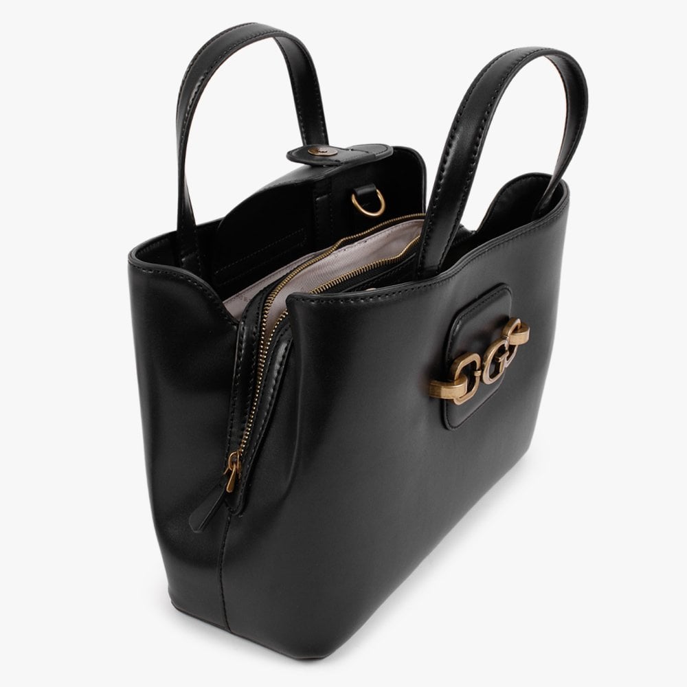 Hensely Girlfriend Black Satchel Bag