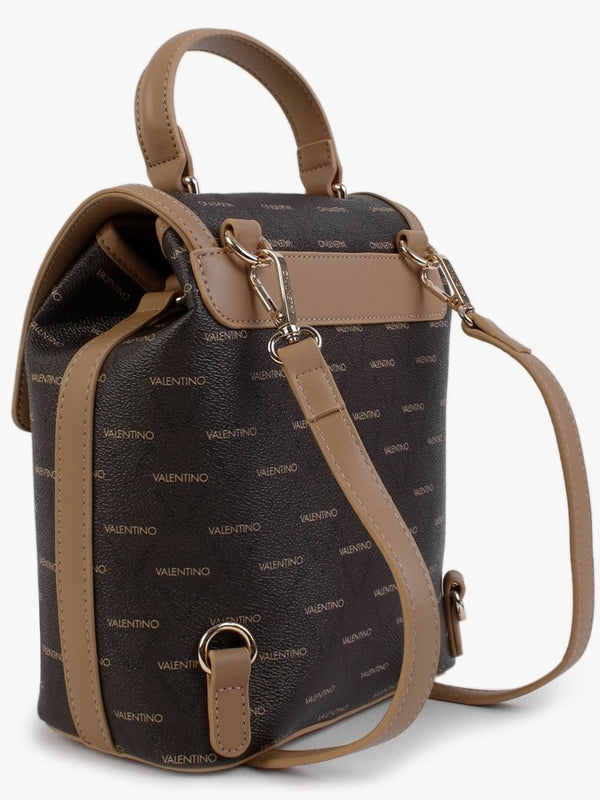 Alder Cuoio Multicoloured Repeat Logo Backpack