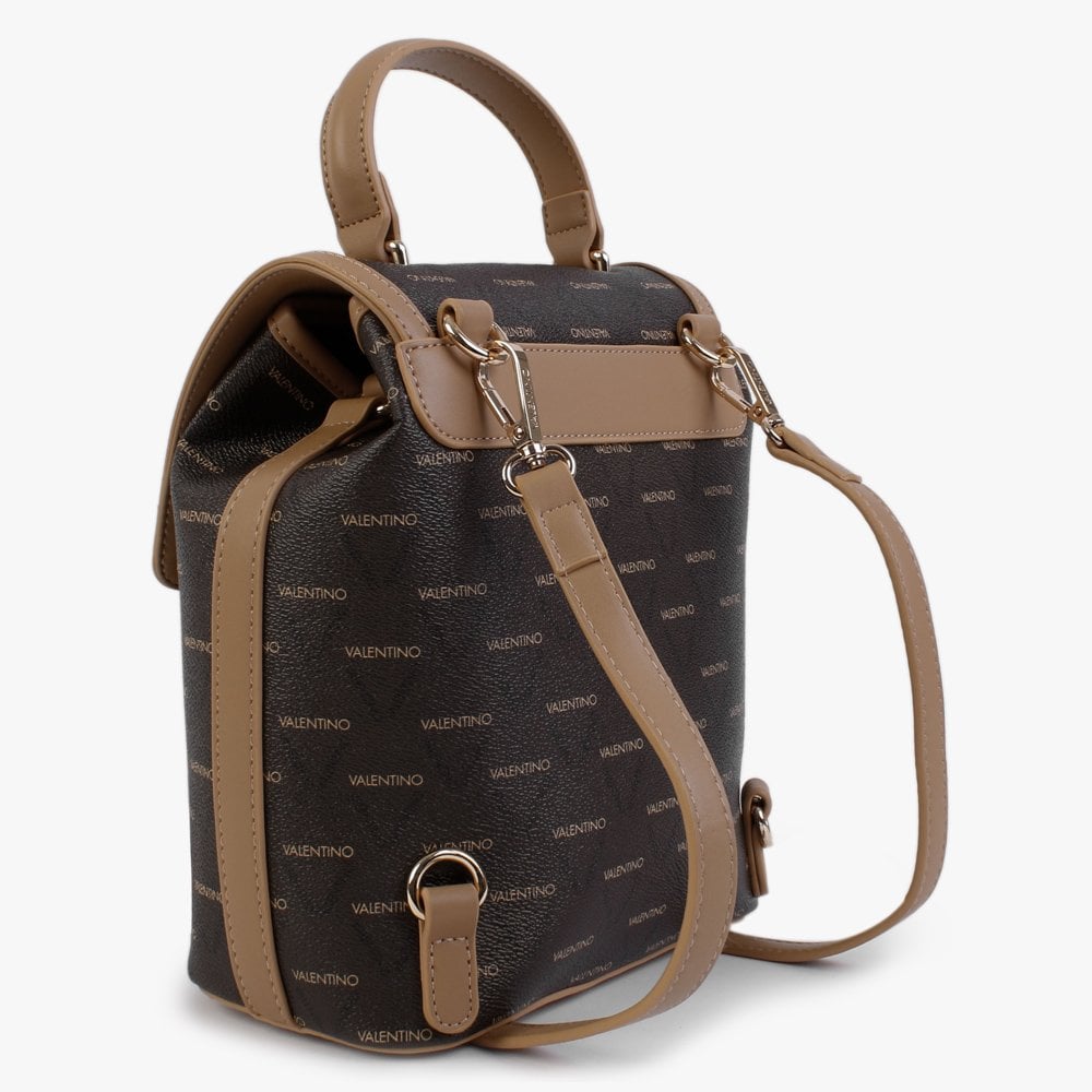 Alder Cuoio Multicoloured Repeat Logo Backpack