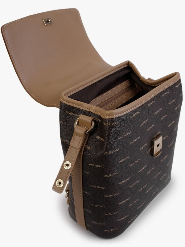Alder Cuoio Multicoloured Repeat Logo Backpack