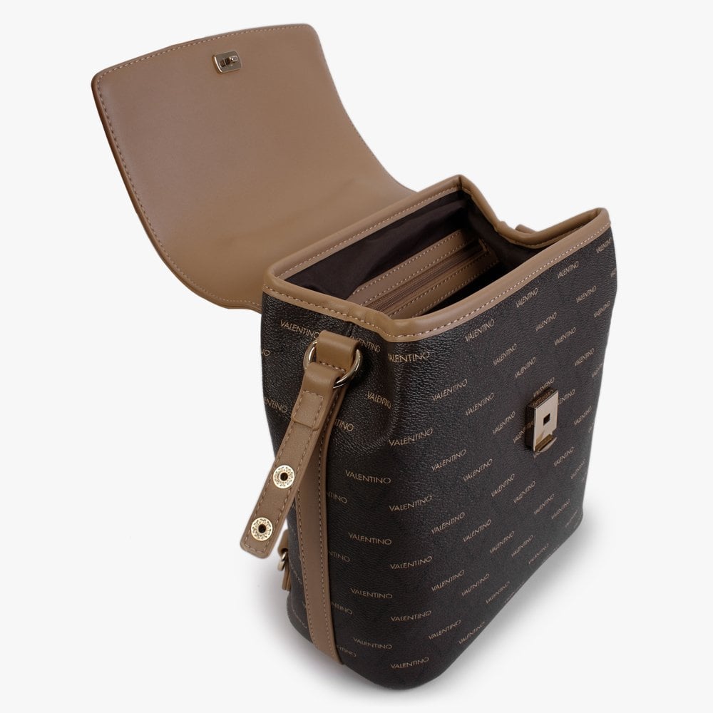 Alder Cuoio Multicoloured Repeat Logo Backpack