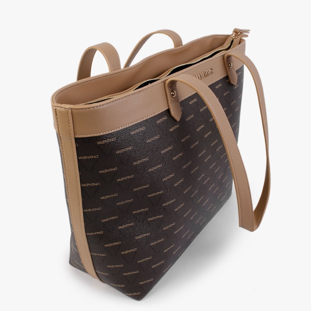 Alder Cuoio Multicoloured Repeat Logo Shopper Bag