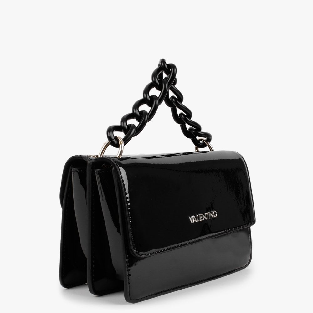 Betula Black Patent Cross-Body Bag