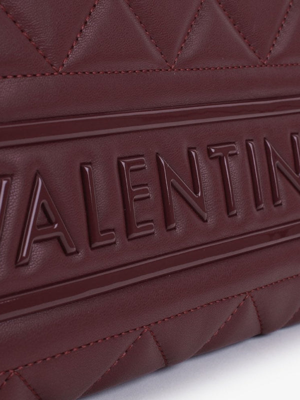 Ada Bordeaux Quilted Cross-Body Bag