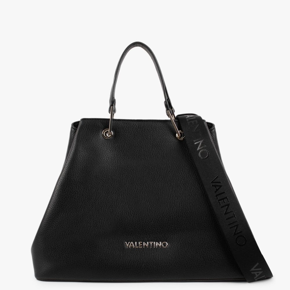 Pear Black Shopper Bag