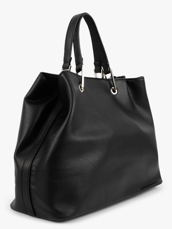 Pear Black Shopper Bag