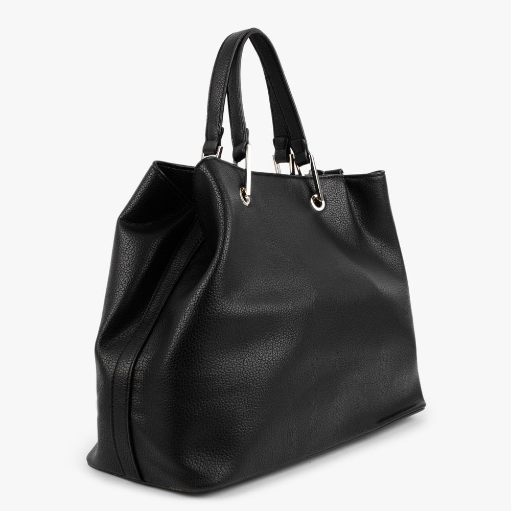 Pear Black Shopper Bag