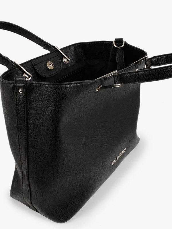Pear Black Shopper Bag