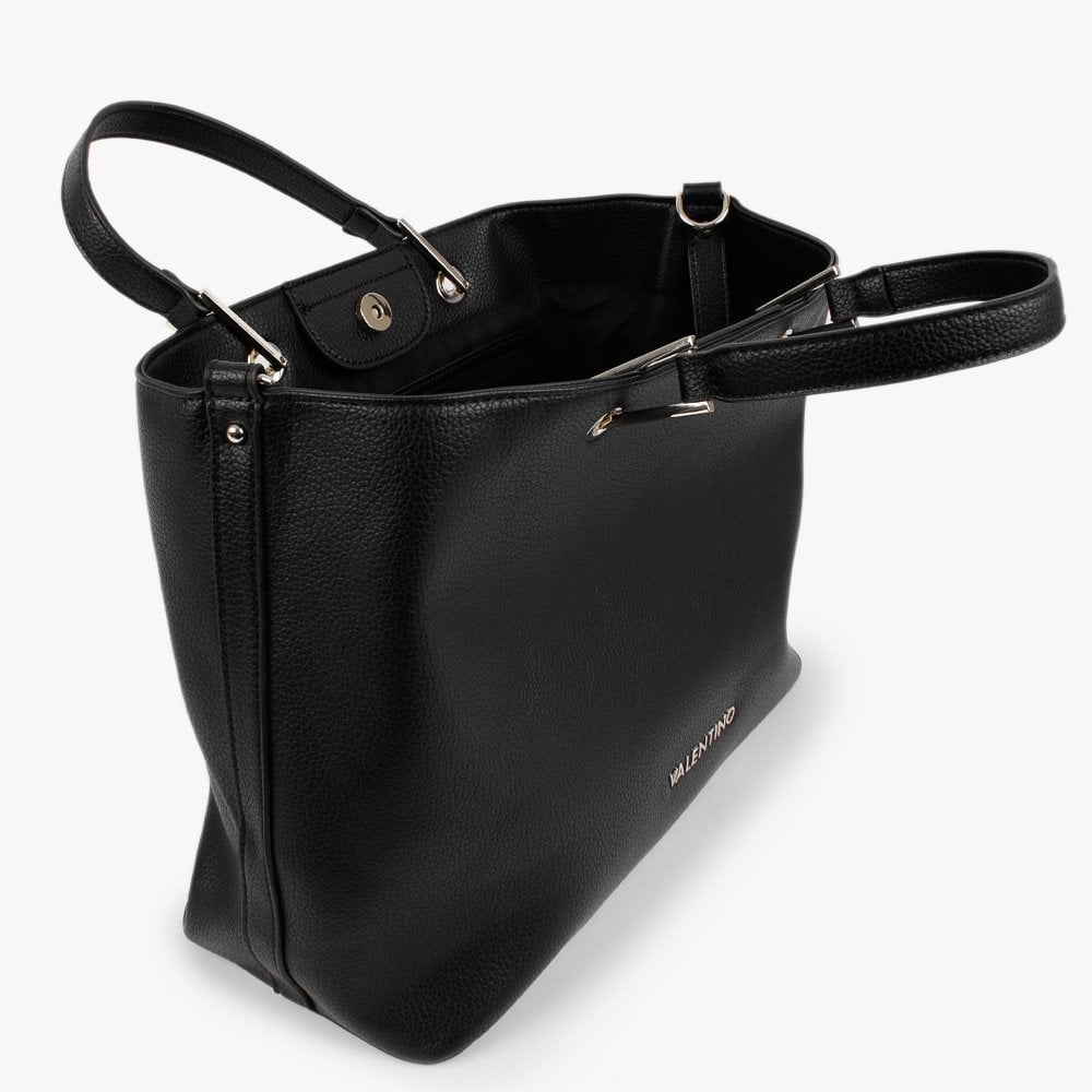 Pear Black Shopper Bag