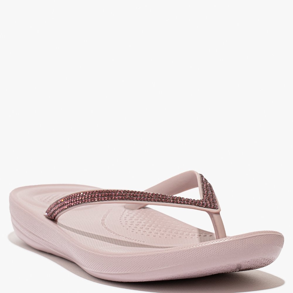 Iqushion Sparkle Soft Lilac Flip Flops