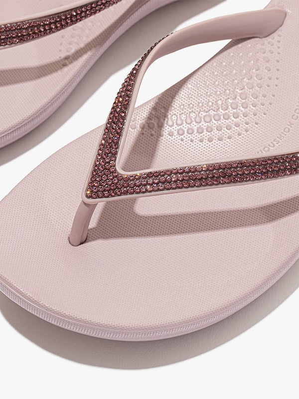 Iqushion Sparkle Soft Lilac Flip Flops