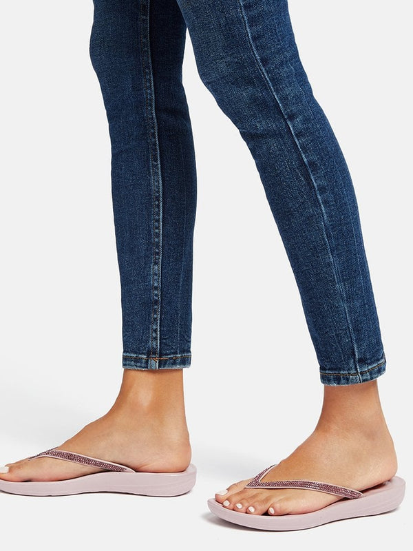 Iqushion Sparkle Soft Lilac Flip Flops