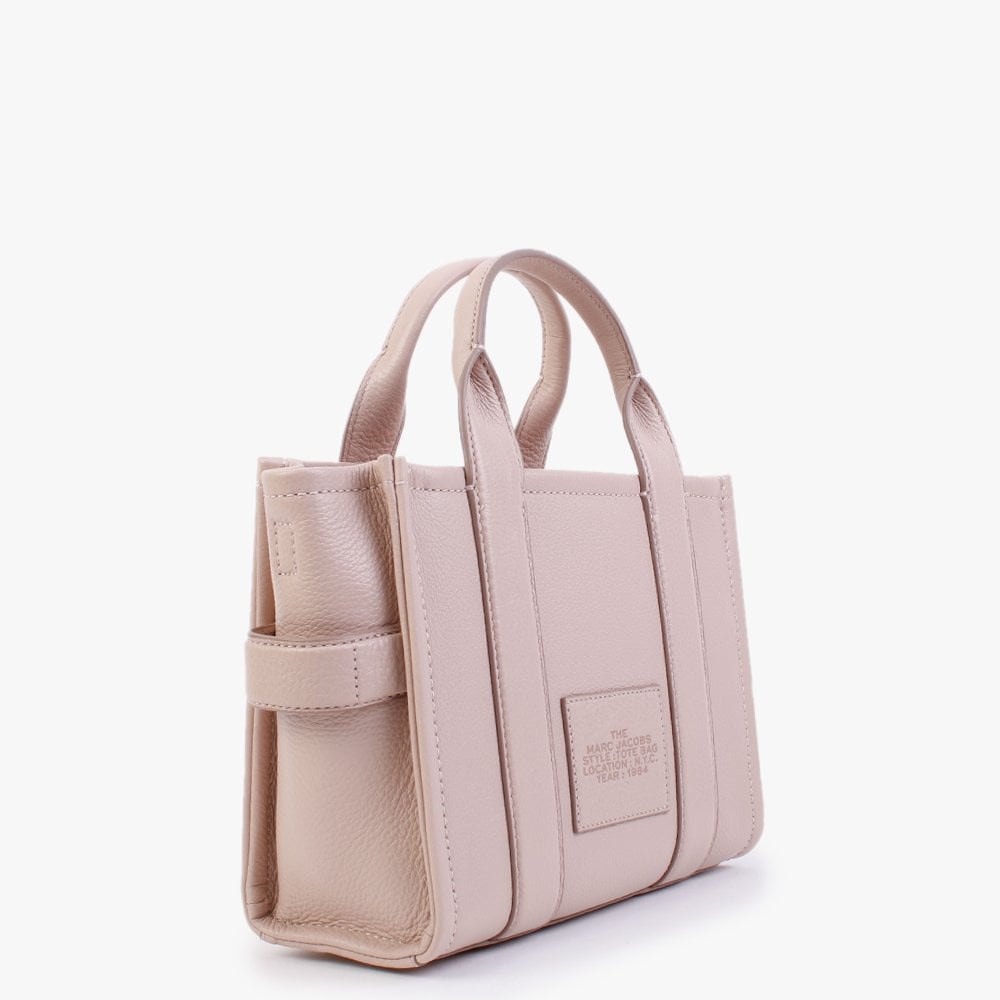 The Leather Mini Rose Dust Tote Bag