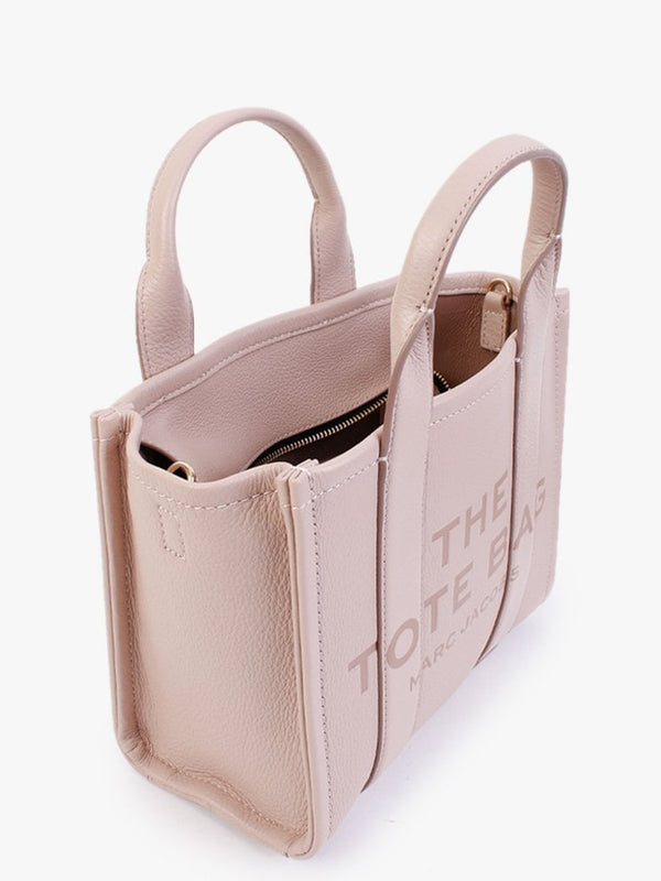 The Leather Mini Rose Dust Tote Bag