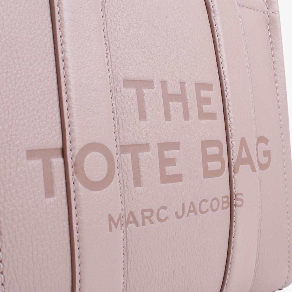 The Leather Mini Rose Dust Tote Bag