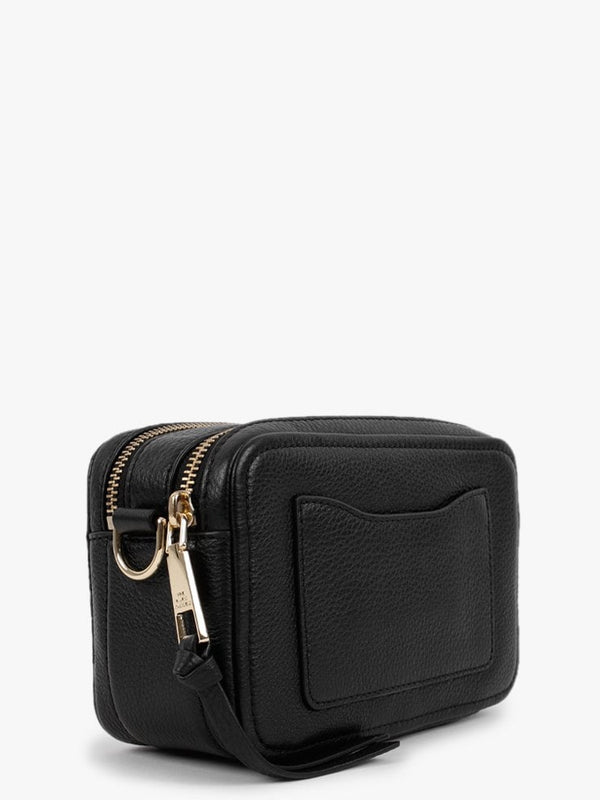 The Softshot 21 Black Leather Camera Bag