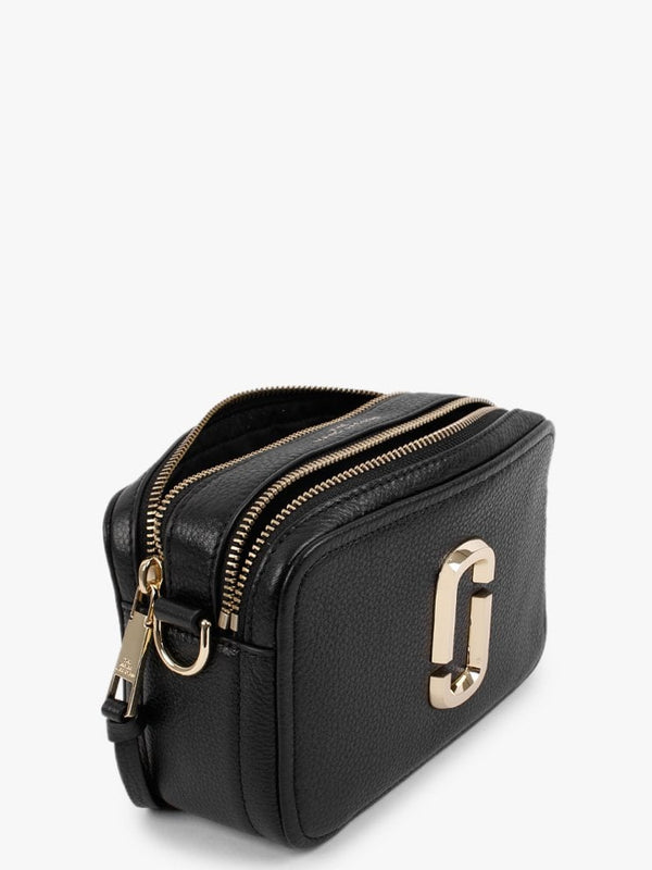 The Softshot 21 Black Leather Camera Bag