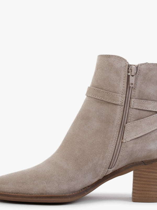 Sumac Dessert Suede Heeled Ankle Boots