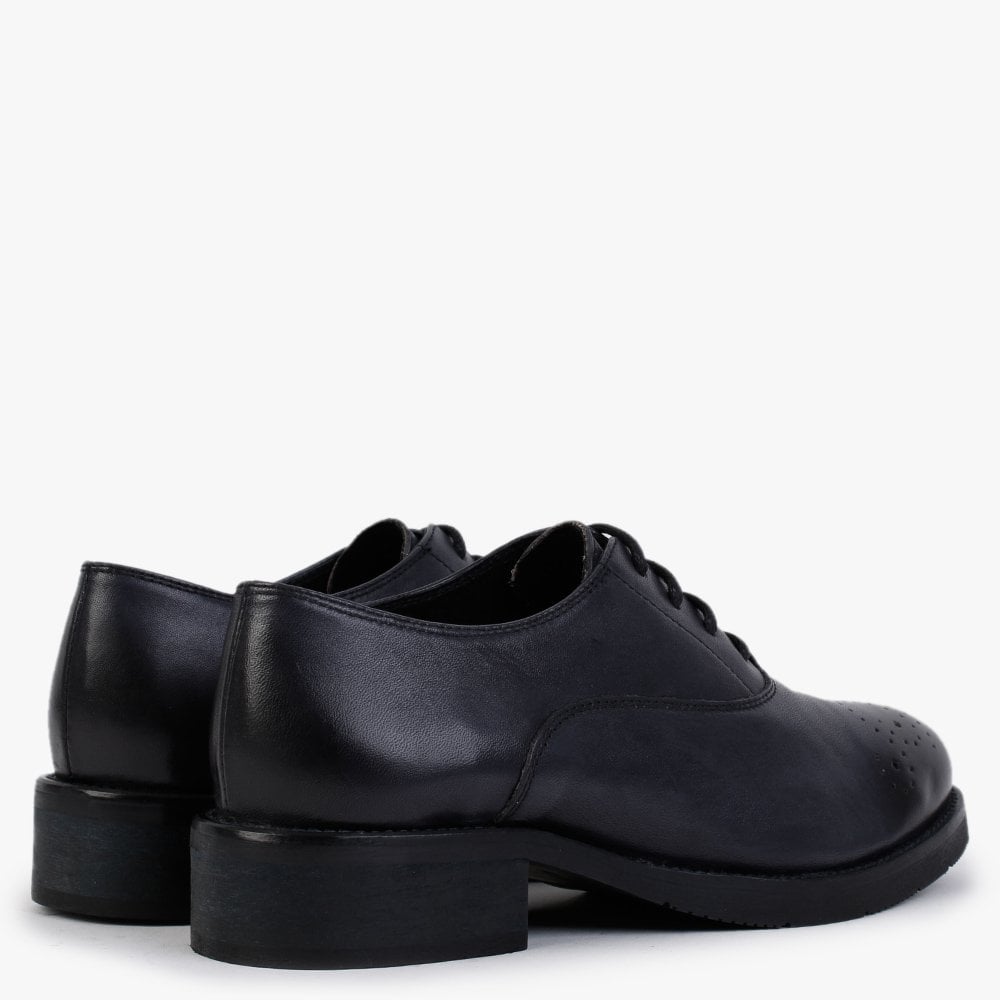 Navy Leather Trouser Shoes