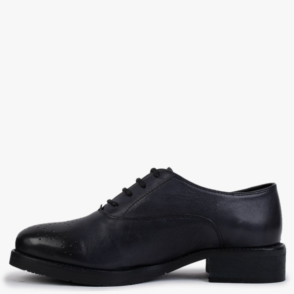 Navy Leather Trouser Shoes