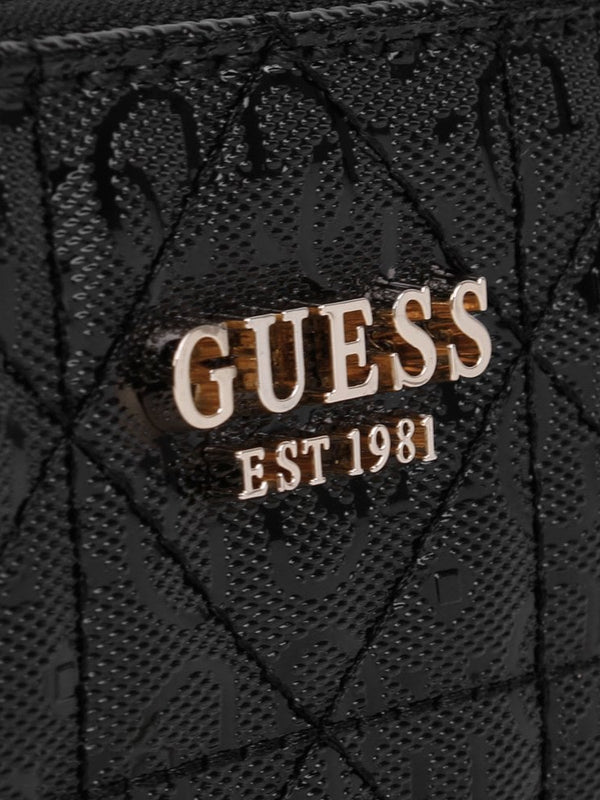 Noelle Black Logo Cross-Body Camera Bag