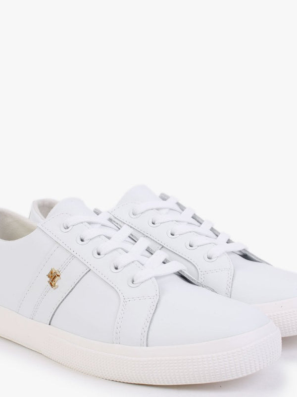 Janson II White Leather Trainers