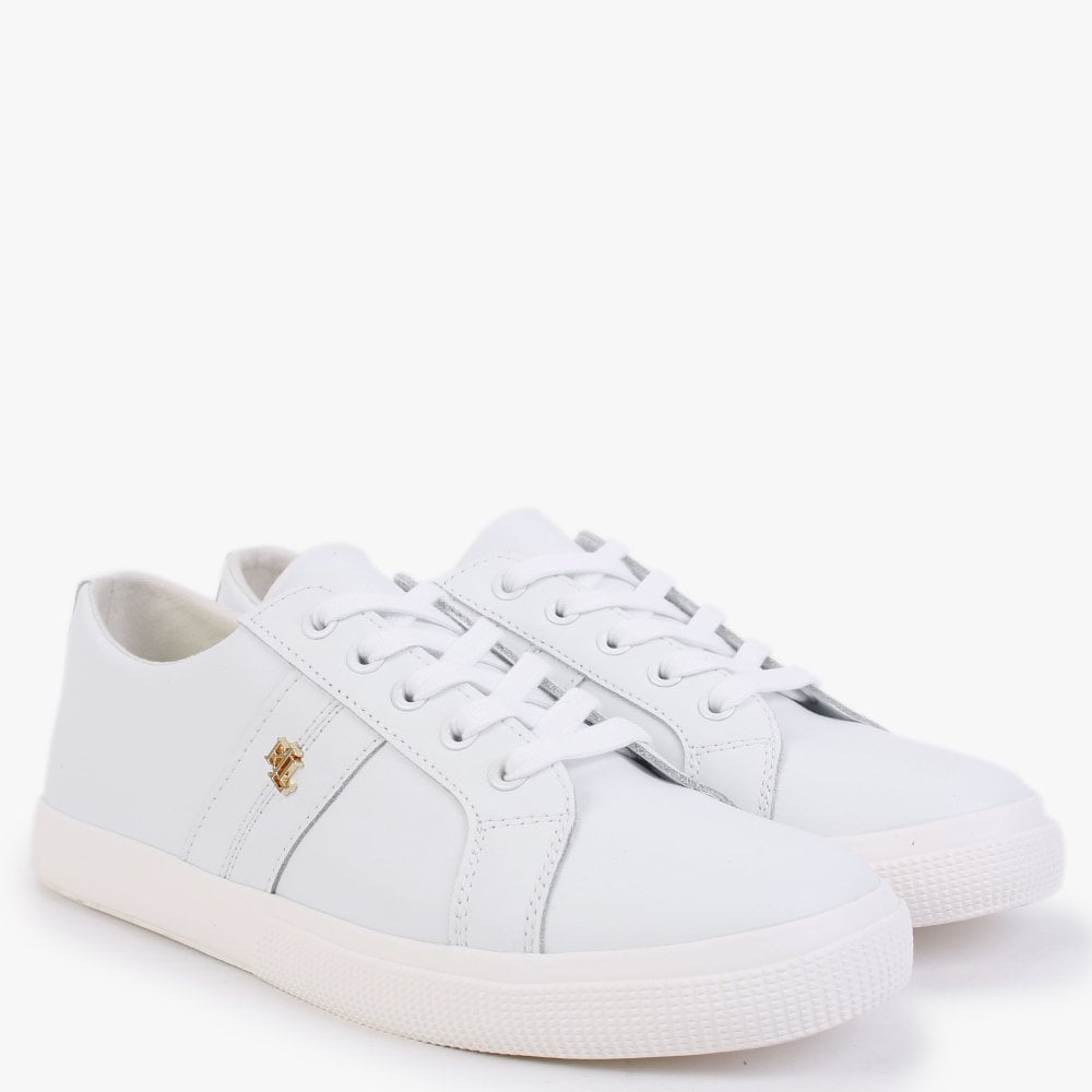 Janson II White Leather Trainers