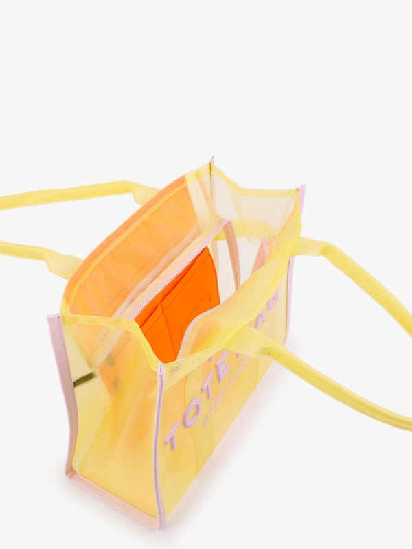 The Mesh Yellow Multi Tote Bag