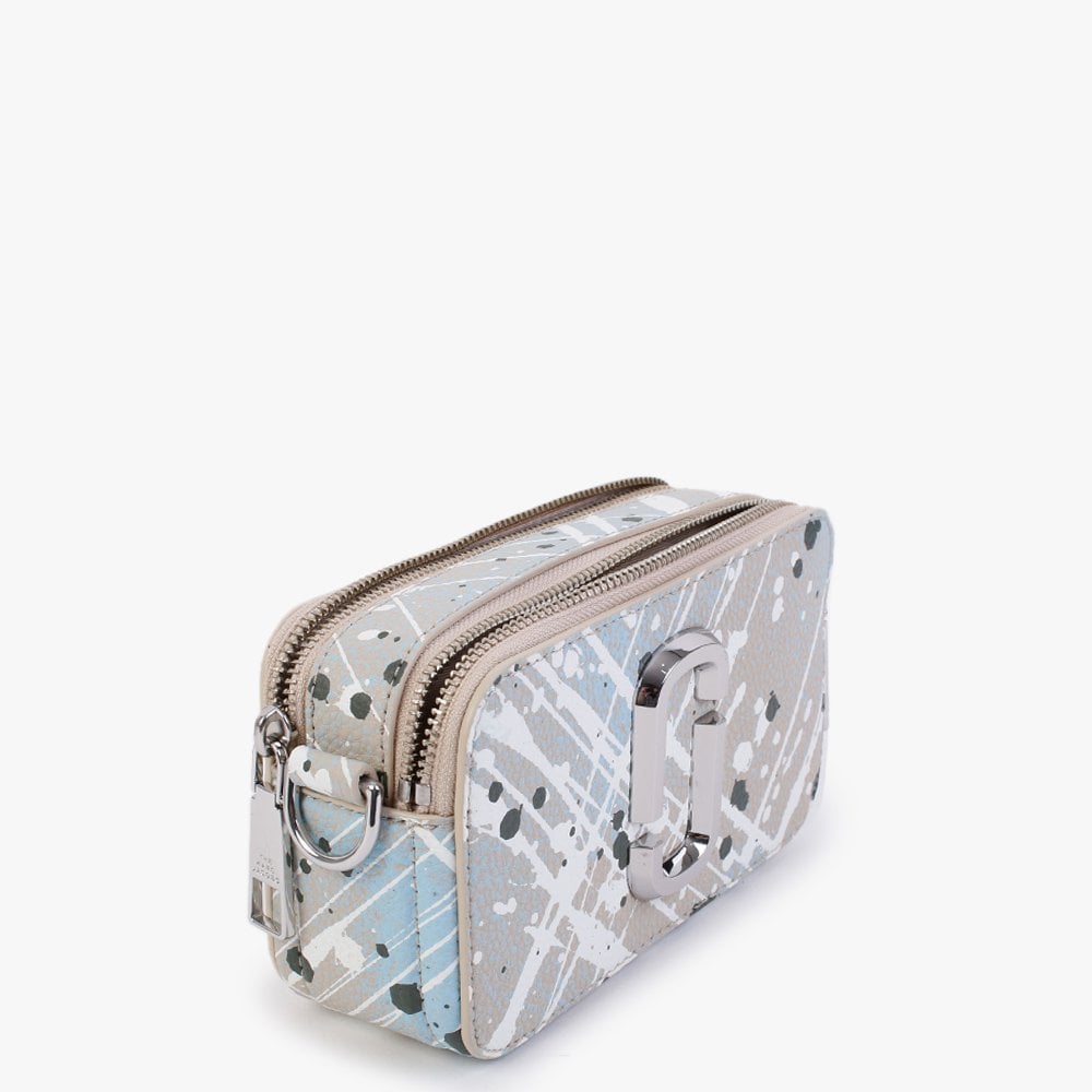 The Splatter Snapshot Brown Rice Multi Leather Camera Bag