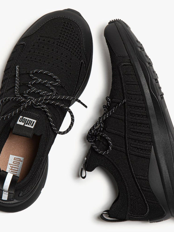 Vitamin Knit Black Trainers