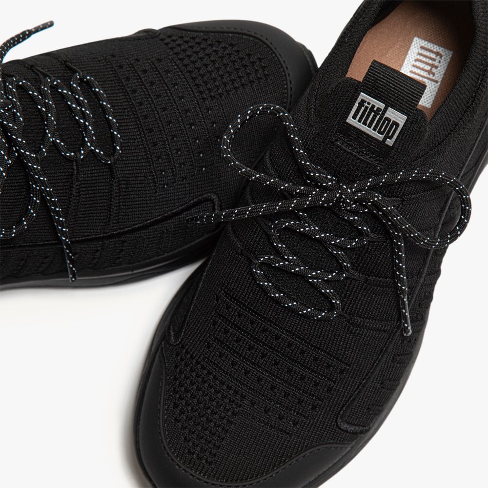 Vitamin Knit Black Trainers