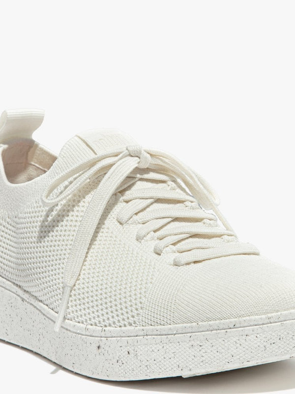 Rally Multi Knit Cream Trainers
