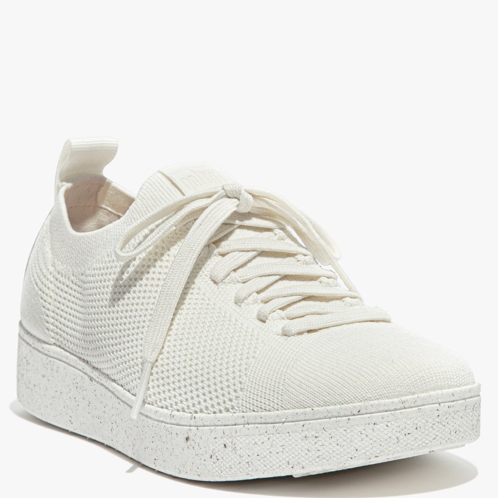Rally Multi Knit Cream Trainers