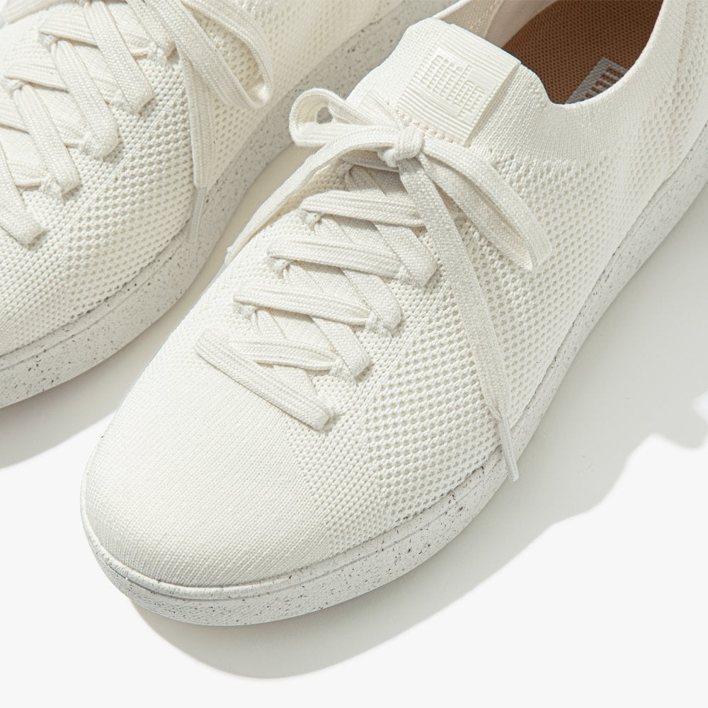 Rally Multi Knit Cream Trainers