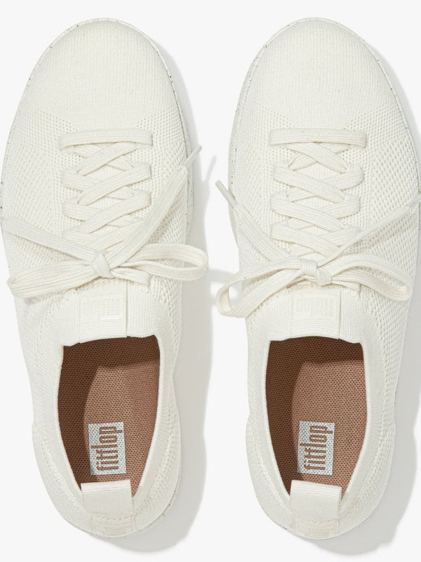Rally Multi Knit Cream Trainers