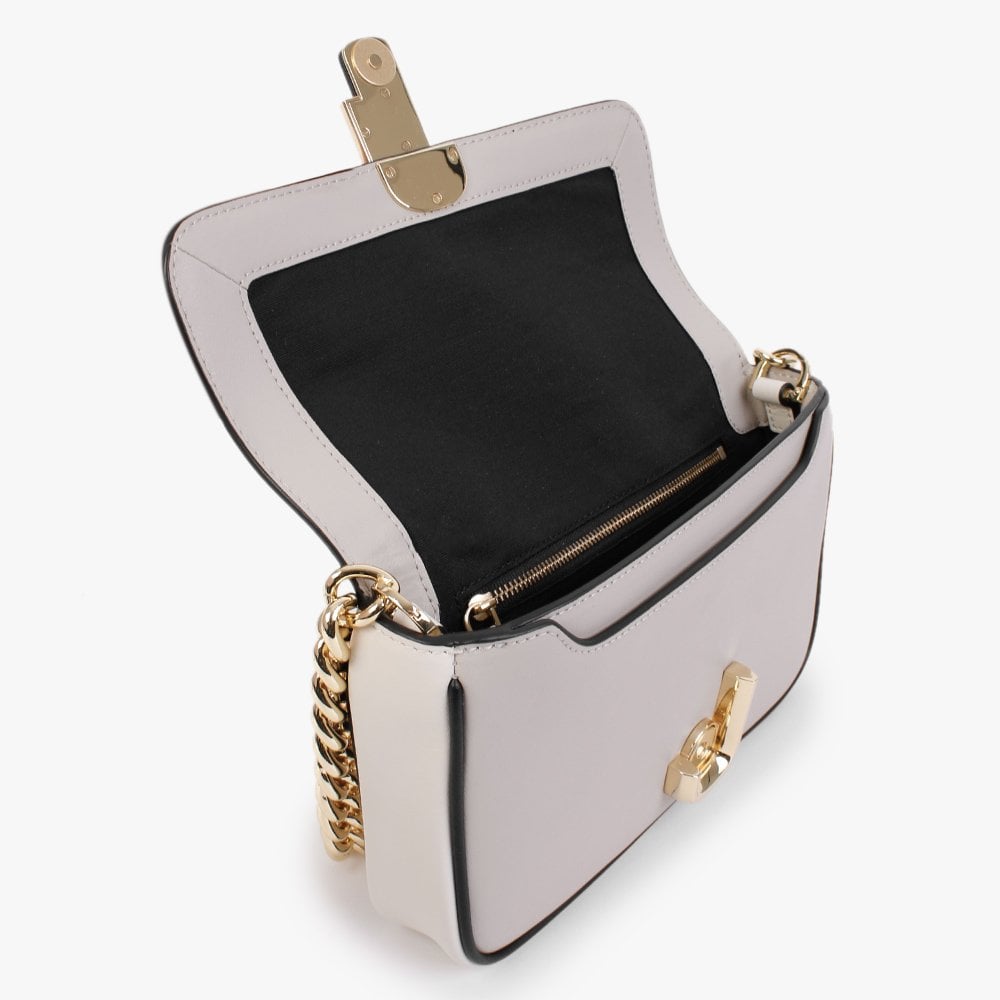 The J Marc Greige Multi Leather Shoulder Bag