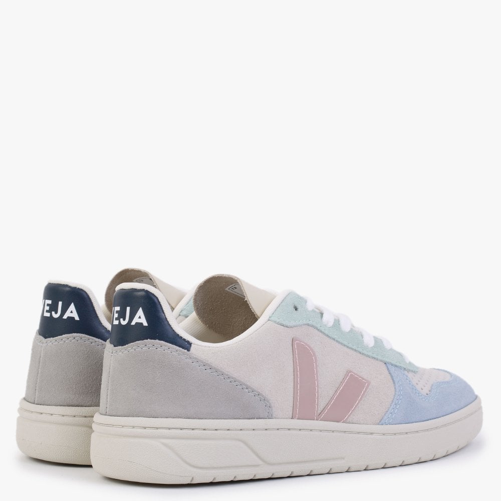 V-10 Multico Natural Babe Suede Trainers