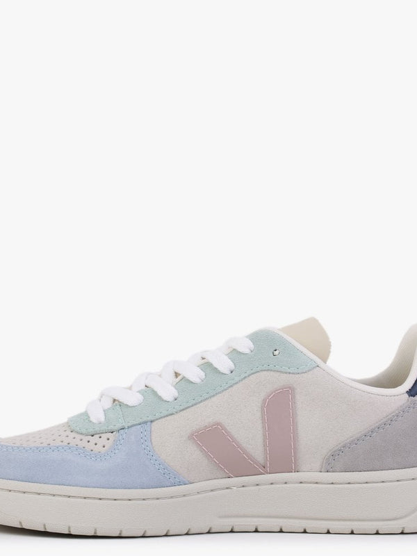 V-10 Multico Natural Babe Suede Trainers