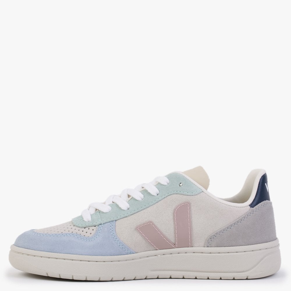 V-10 Multico Natural Babe Suede Trainers
