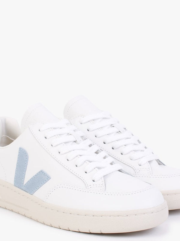 V-12 Leather Extra White Steel Trainers