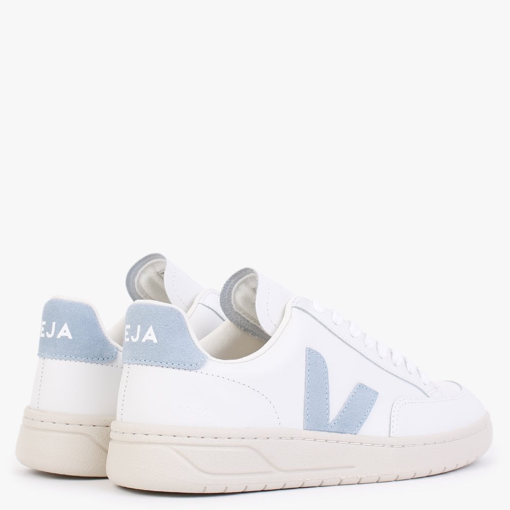 V-12 Leather Extra White Steel Trainers