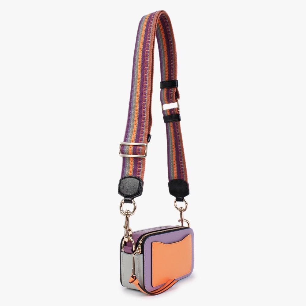 The Seasonal Snapshot Regal Orchid Multi Leather Camera Bag
