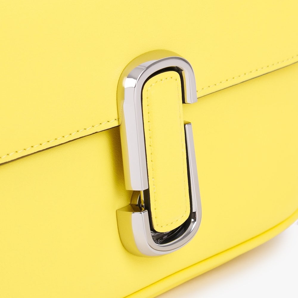 The J Marc Golden Kiwi Leather Shoulder Bag