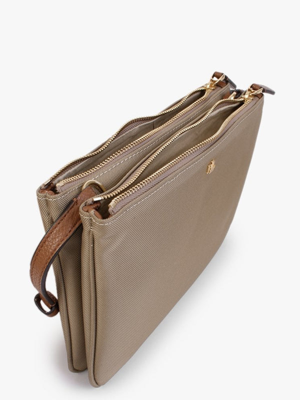 Carter 26 Clay Nylon Cross-Body Bag