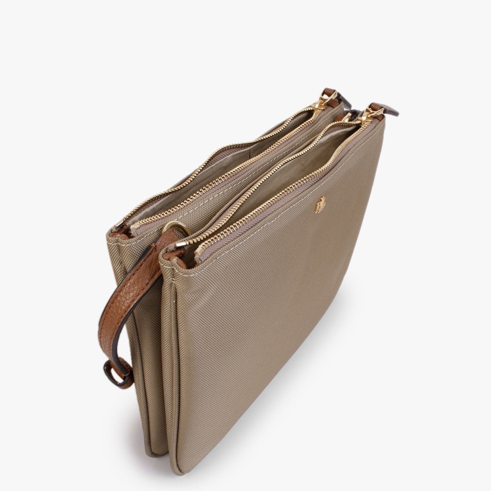 Carter 26 Clay Nylon Cross-Body Bag
